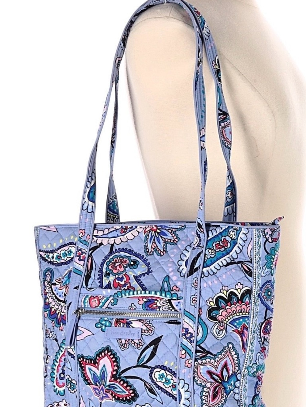 Vera Bradley SVT Small Vera Tote in Makani Paisley - Picture 2 of 12